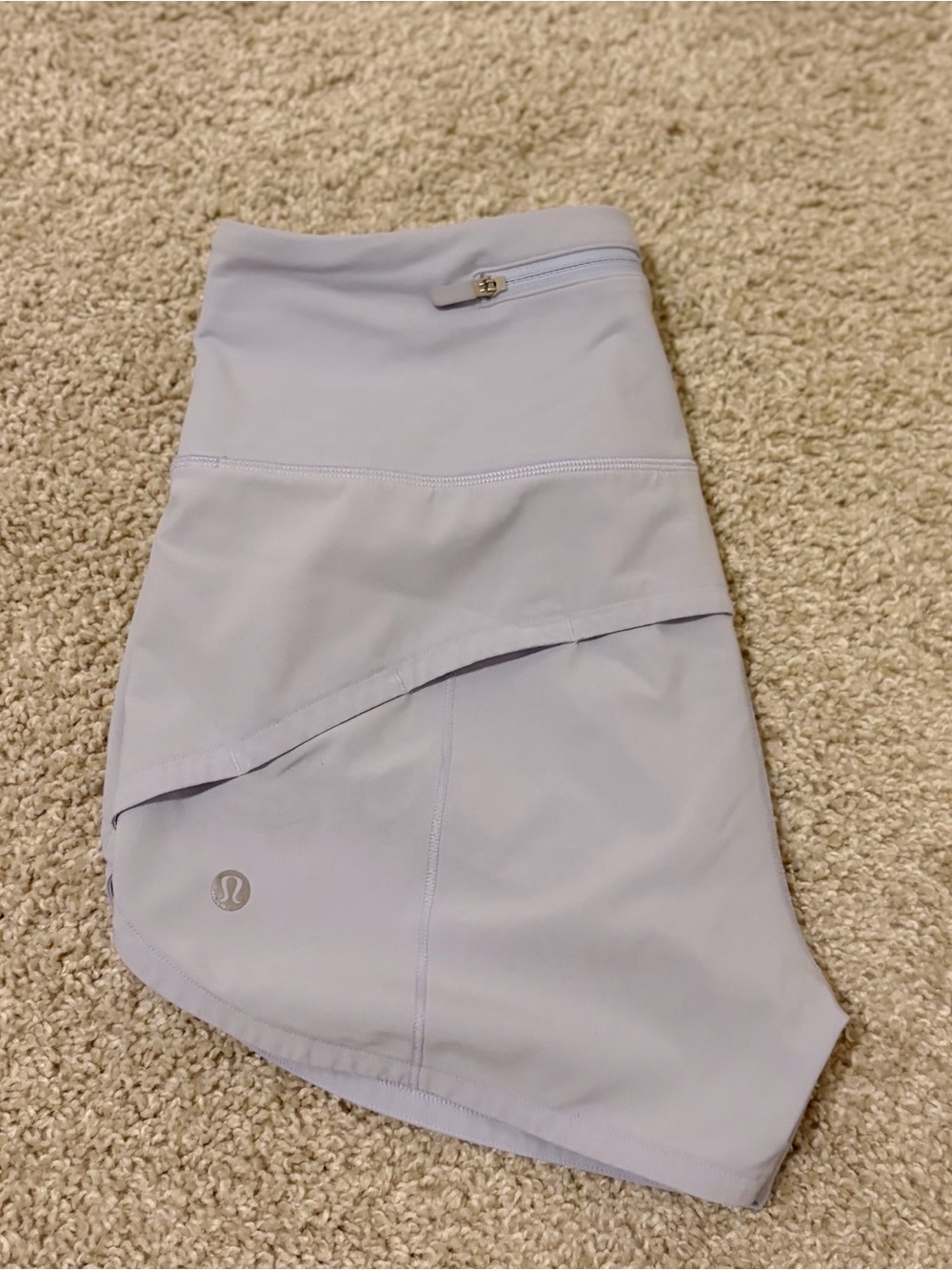 lululemon athletica Light Lavender High-Rise Speed Up Athletic Shorts